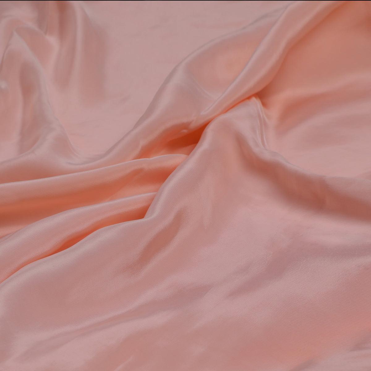 Peach Colour Pure Crepe Plain Dyed Fabric – plnc 0 pl1804 110 peach colour pure crepe plain dyed fabric 3