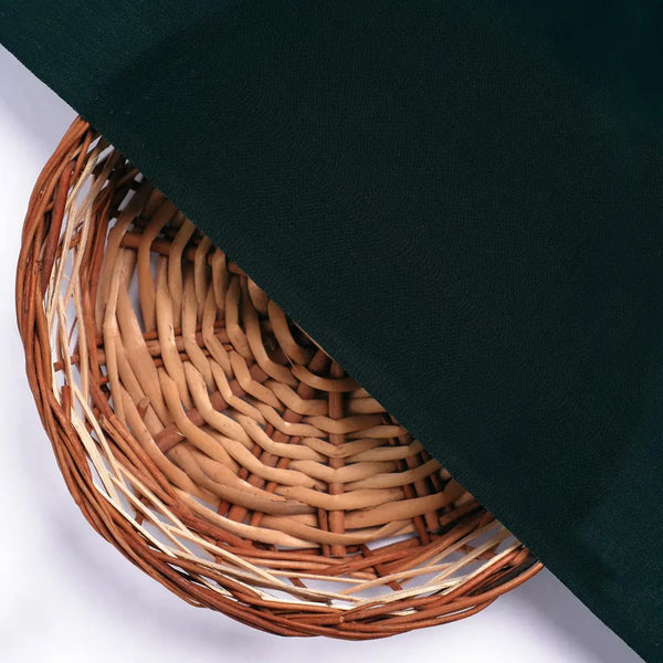 Bottal Green Colour Natural Crepe Plain Dyed Fabric – plnc 0 pl1808 110 bottal green colour natural crepe plain dyed fabric 2 - alternate view