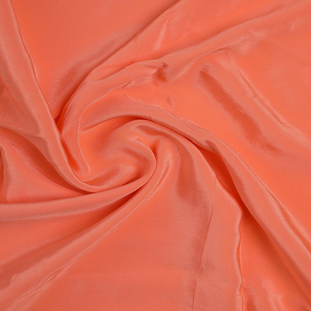 Dark Peach Colour Natural Crepe Plain Dyed Fabric – plnc 0 pl1809 110 dark peach colour natural crepe plain dyed fabric 1
