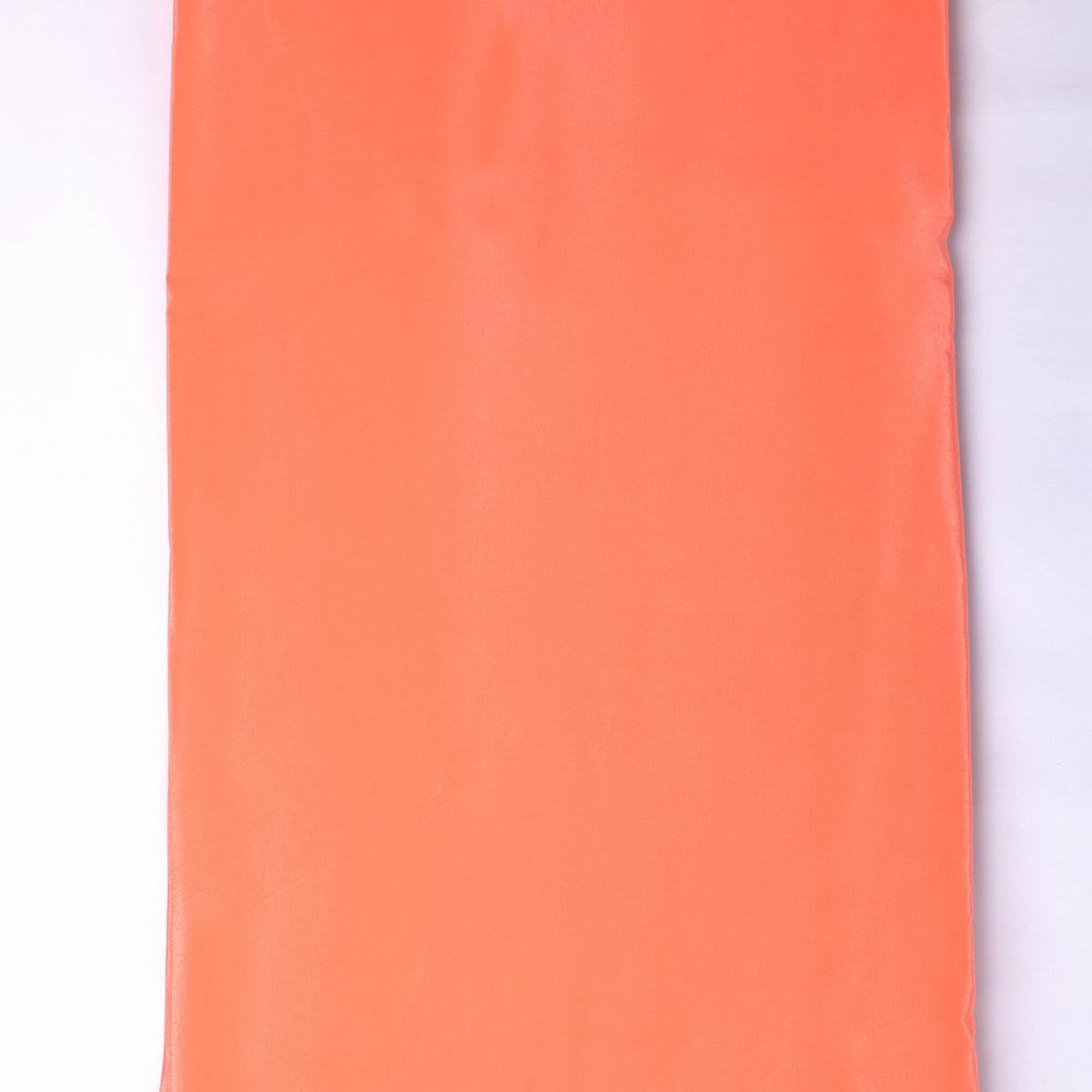 Dark Peach Colour Natural Crepe Plain Dyed Fabric – plnc 0 pl1809 110 dark peach colour natural crepe plain dyed fabric 4