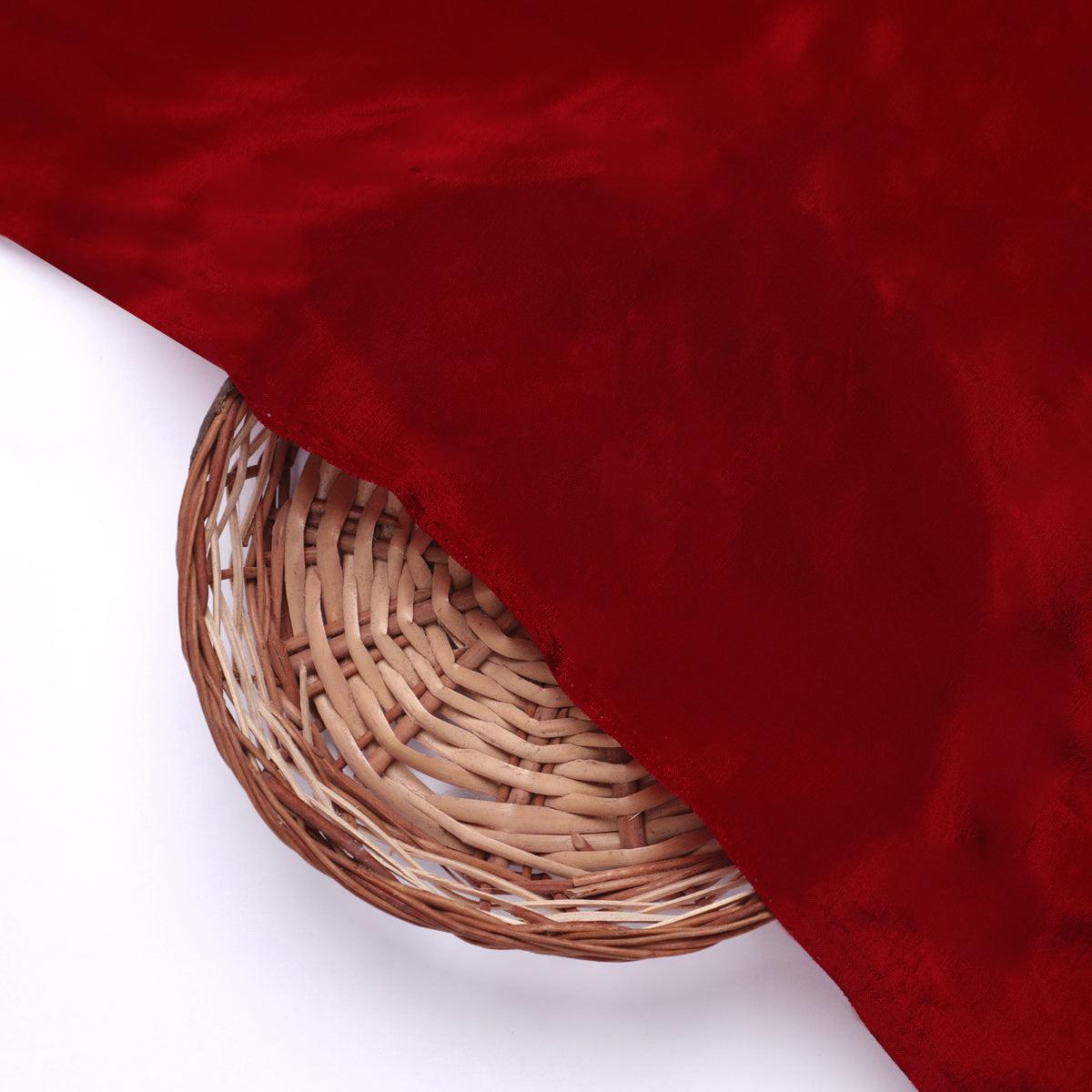 Maroon Colour Pure Crepe  Plain Dyed Fabric – plnc 0 pl1812 110 maroon colour pure crepe plain dyed fabric 2