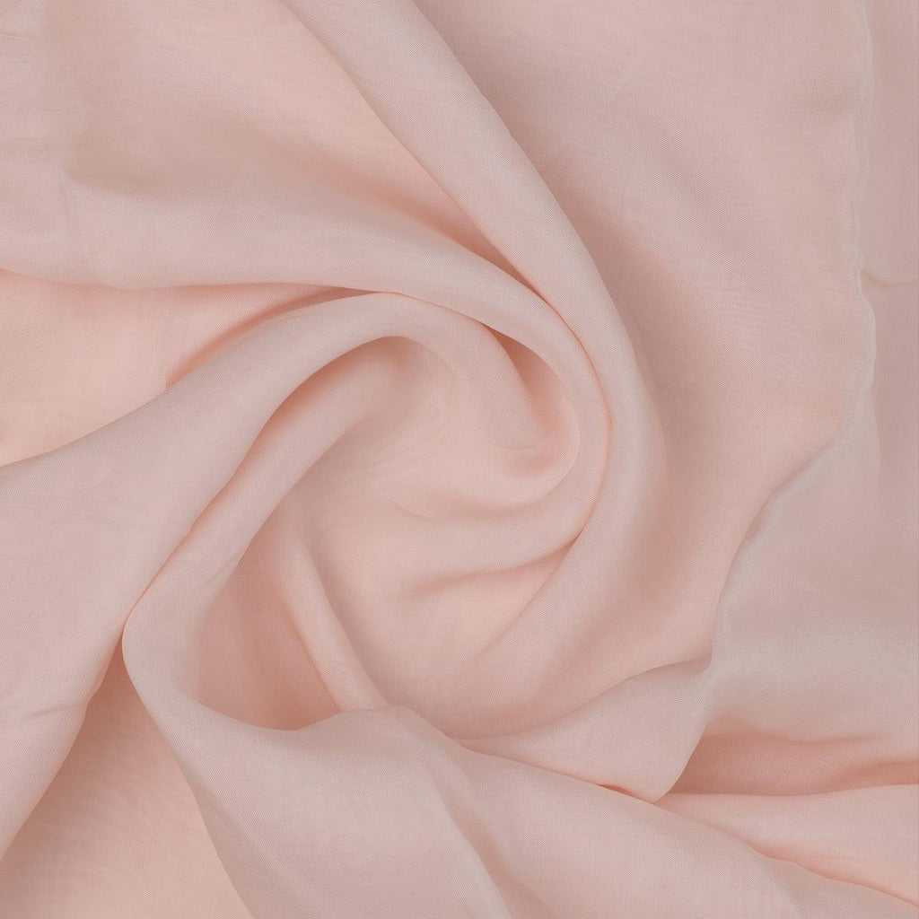 Peach Colour Pure Organza Plain Dyed Fabric – plor 0 pl2002 108 peach colour pure organza plain dyed fabric 1