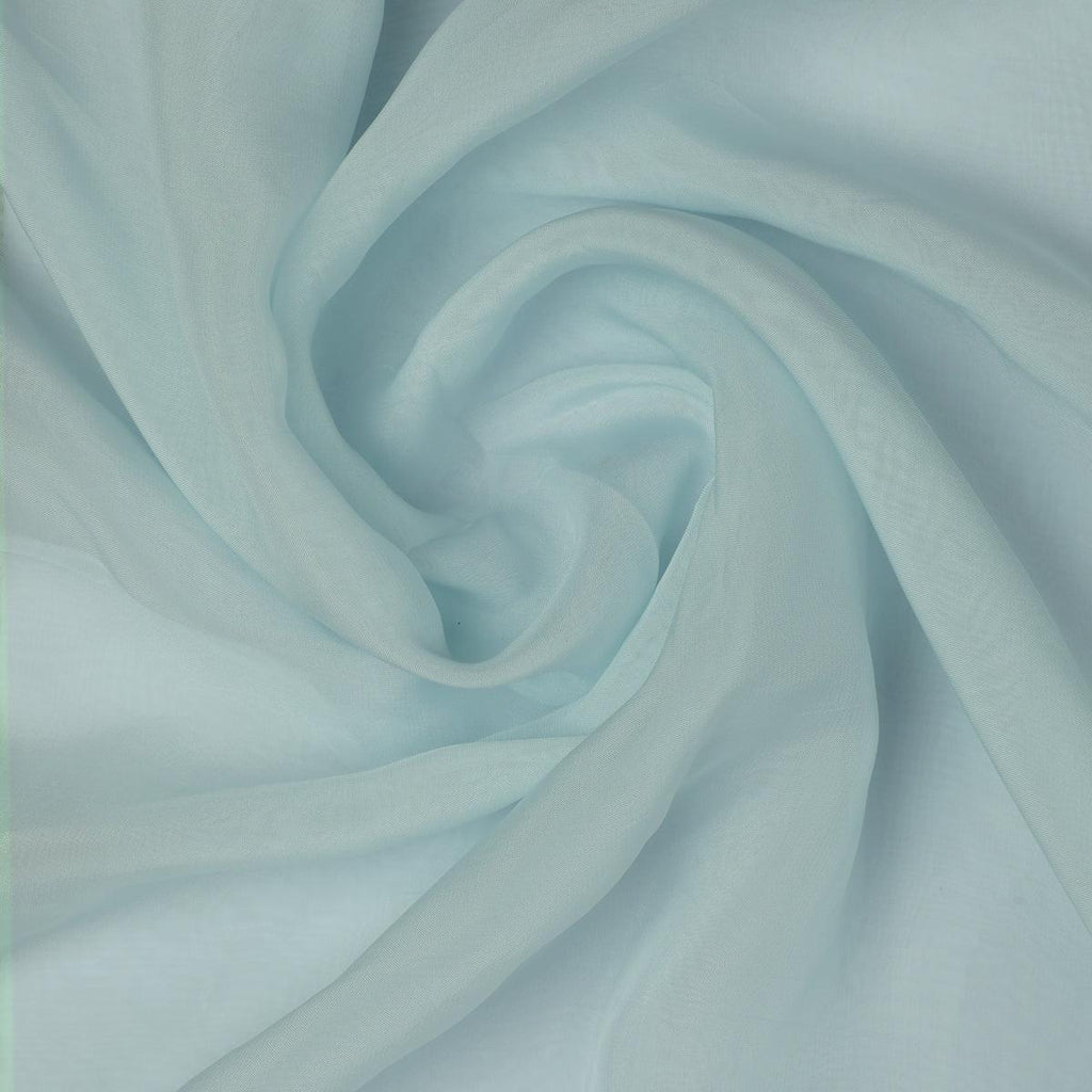 Light-Sky Blue Colour Pure Organza Plain Dyed Fabric – plor 0 pl2009 108 light sky blue colour pure organza plain dyed fabric 1