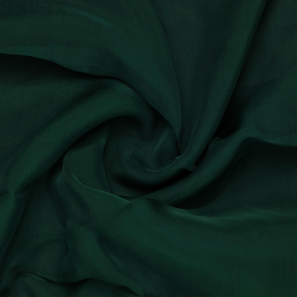 Green Colour Pure Organza Plain Dyed Fabric – plor 0 pl2013 108 green colour pure organza plain dyed fabric 1