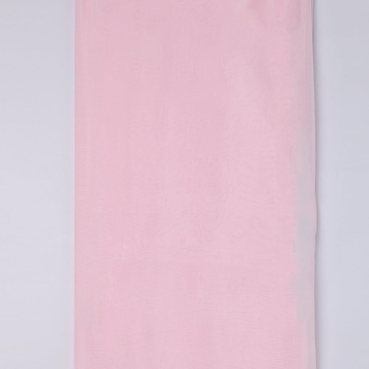Baby Pink Colour Pure Organza Plain Dyed Fabric – plor 0 pl2019 108 baby pink colour pure organza plain dyed fabric 4