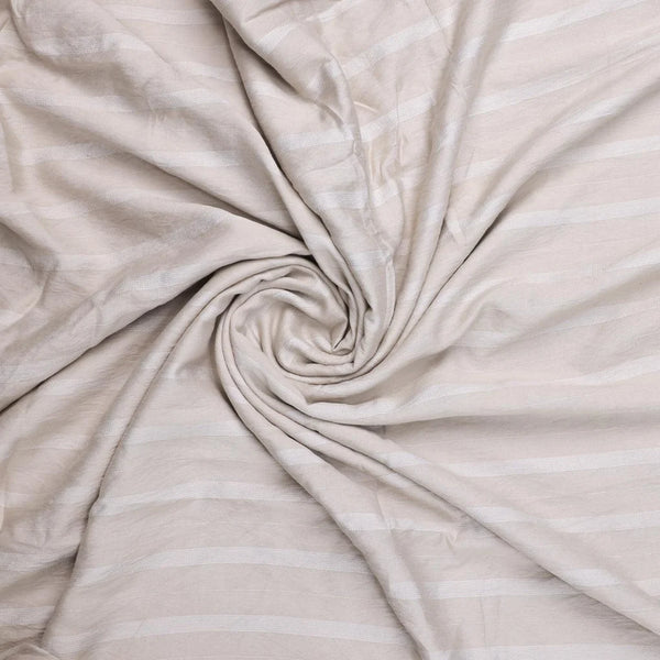 Mushroom Gray Colour Bengal Stripes Self Patterned Dyed Fabric – plpa 0 pl7019 147 mushroom gray colour bengal stripes self patterned dyed fabric 1