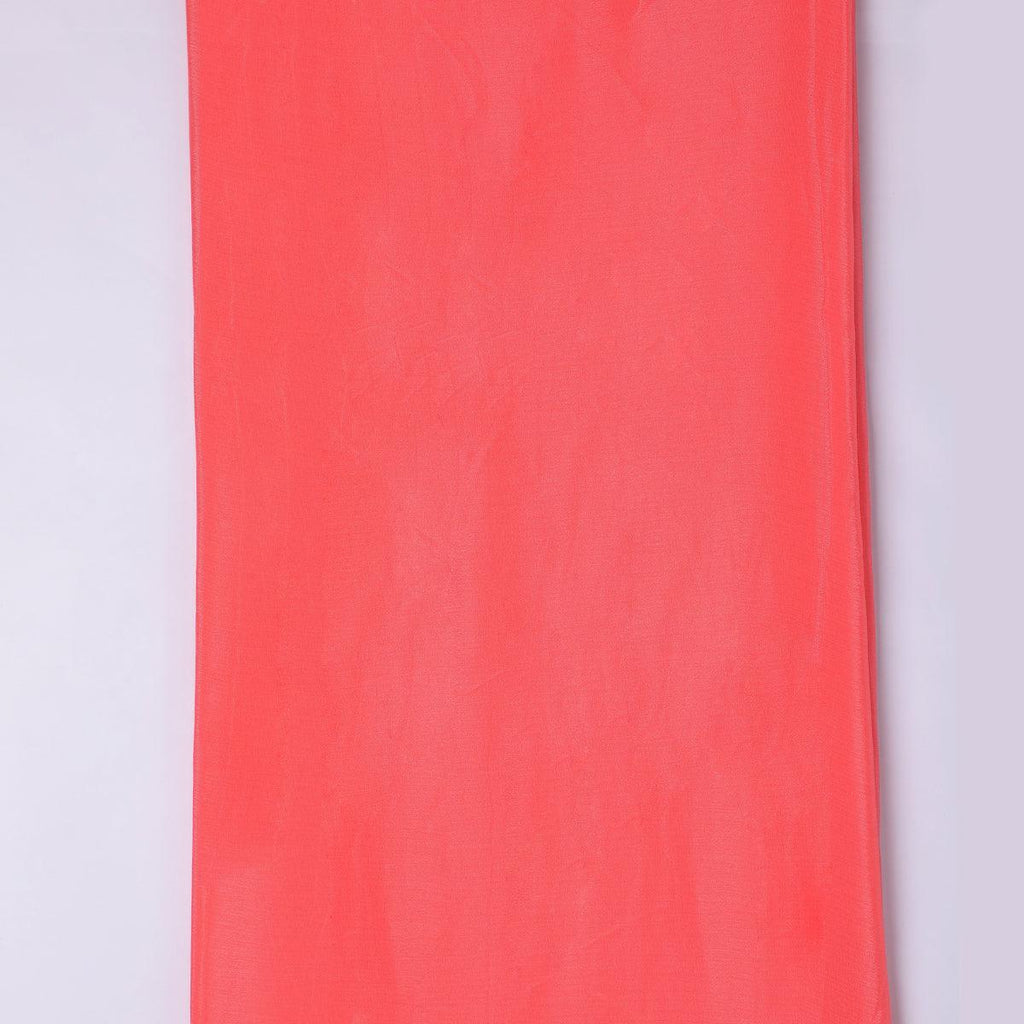 Light Gajari Colour Pure Chinon Plain Dyed Fabric – plpc 0 pl1951 108 light gajari colour pure chinon plain dyed fabric 4