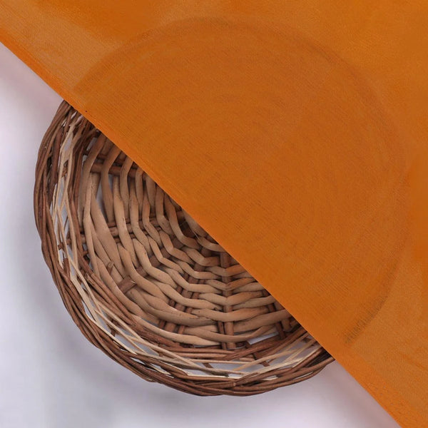 Mustard Yellow Colour Pure Chinon Plain Dyed Fabric – plpc 0 pl1954 108 mustard yellow colour pure chinon plain dyed fabric 2 - alternate view