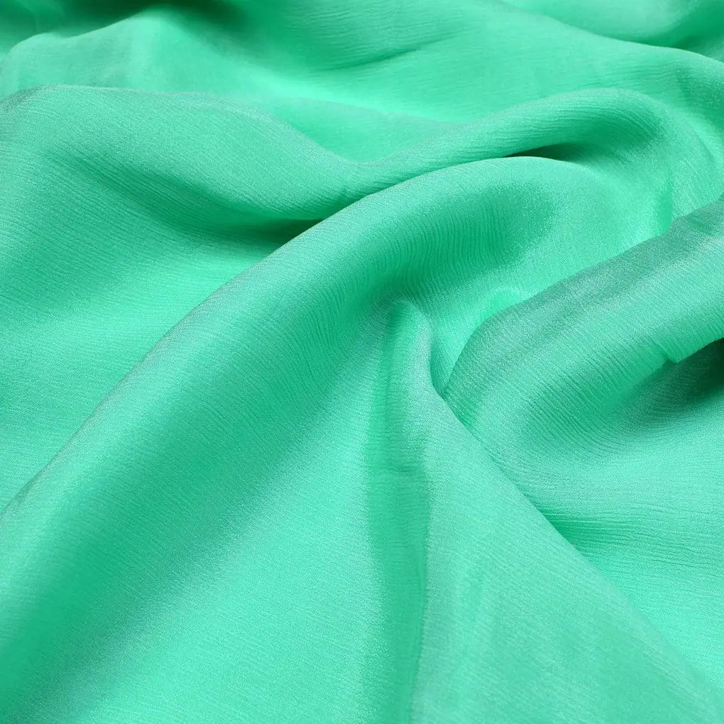 Light Pista Colour Pure Chinon Plain Dyed Fabric – plpc 0 pl1955 108 light pista colour pure chinon plain dyed fabric 3