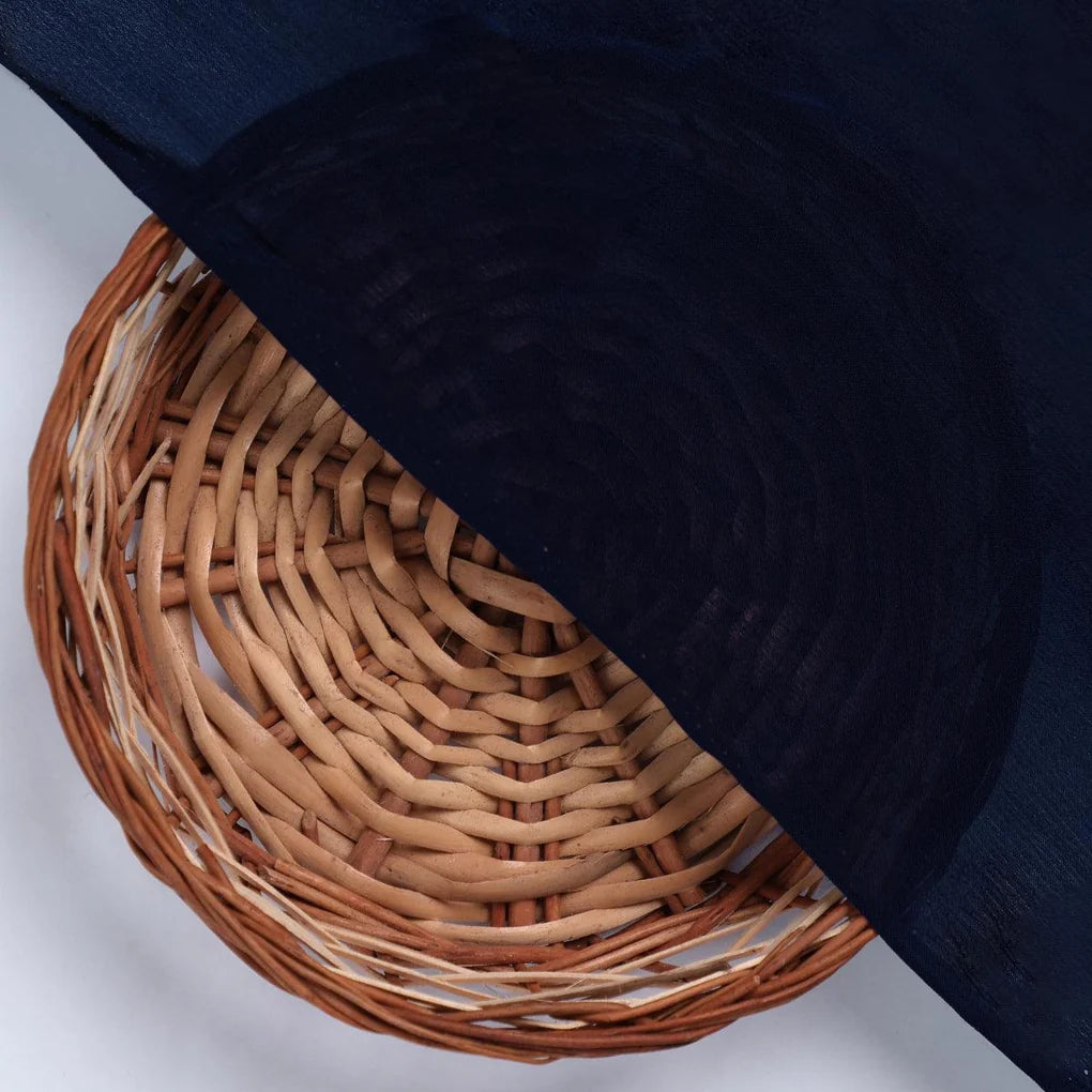 Blue Colour Pure Chinon Plain Dyed Fabric – plpc 0 pl1956 108 blue colour pure chinon plain dyed fabric 2