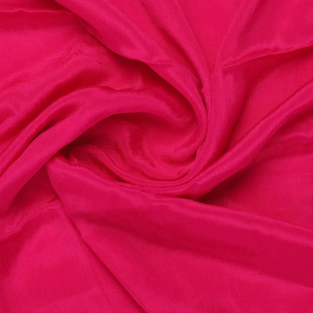 Dark Pink Colour Pure Chinon Plain Dyed Fabric – plpc 0 pl1958 108 dark pink colour pure chinon plain dyed fabric 1