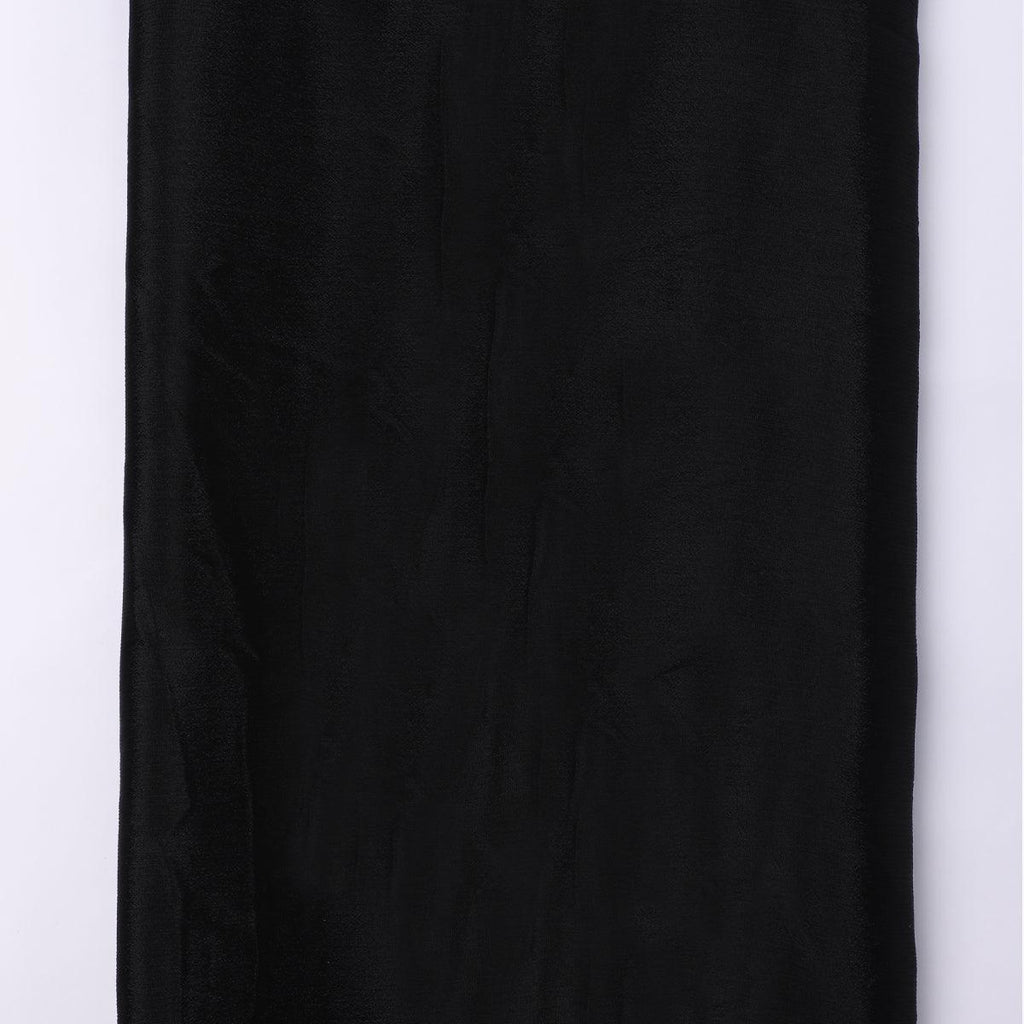 Black Colour Pure Chinon Plain Dyed Fabric – plpc 0 pl1962 108 black colour pure chinon plain dyed fabric 4