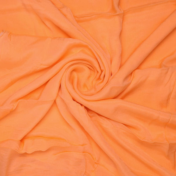 Viscose Chinon Solid Dyed Fabric in Dark Peach Color – plpc 0 pl1969 108 viscose chinon solid dyed fabric in dark peach color 1