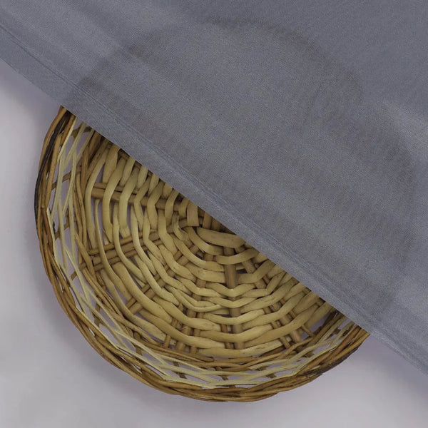 Grey Colour Upada Silk Plain Dyed Fabric – plus 0 pl1904 110 grey colour upada silk plain dyed fabric 2 - alternate view