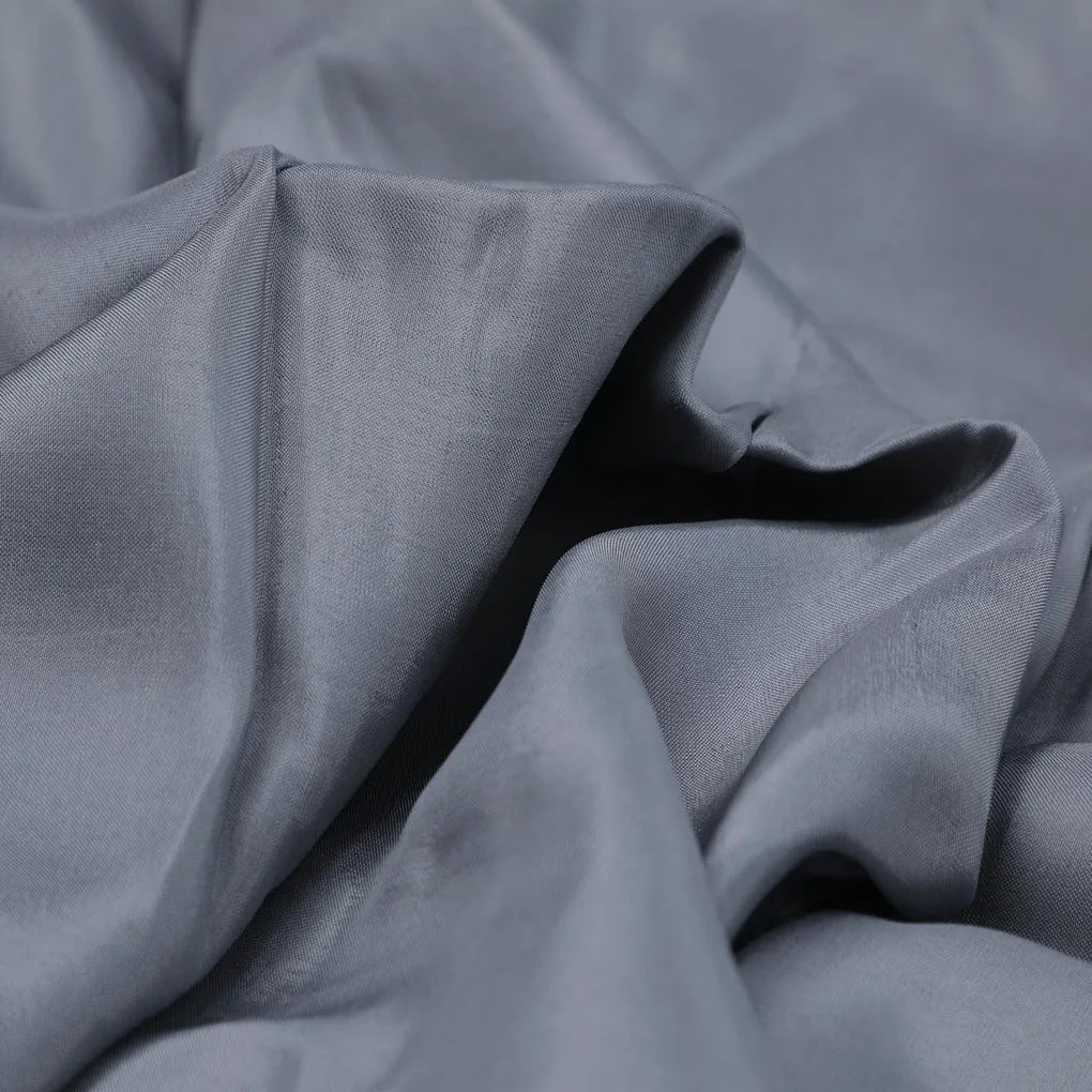 Grey Colour Upada Silk Plain Dyed Fabric – plus 0 pl1904 110 grey colour upada silk plain dyed fabric 3