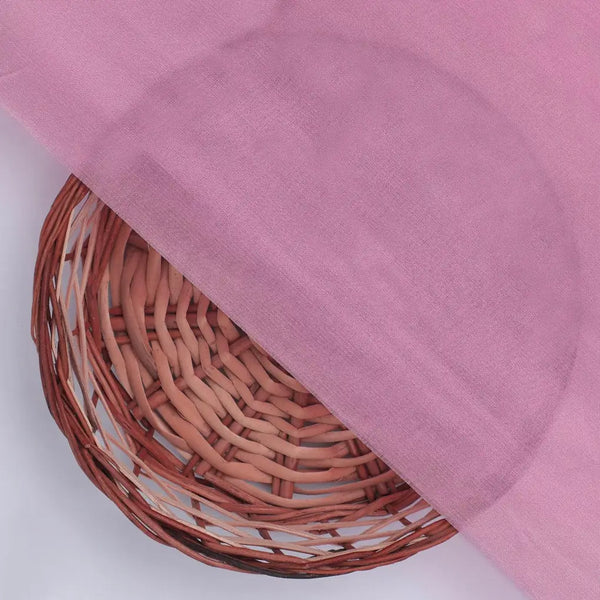 Pink Colour Pure Upada Plain Dyed Fabric – plus 0 pl1907 110 pink colour pure upada plain dyed fabric 2 - alternate view