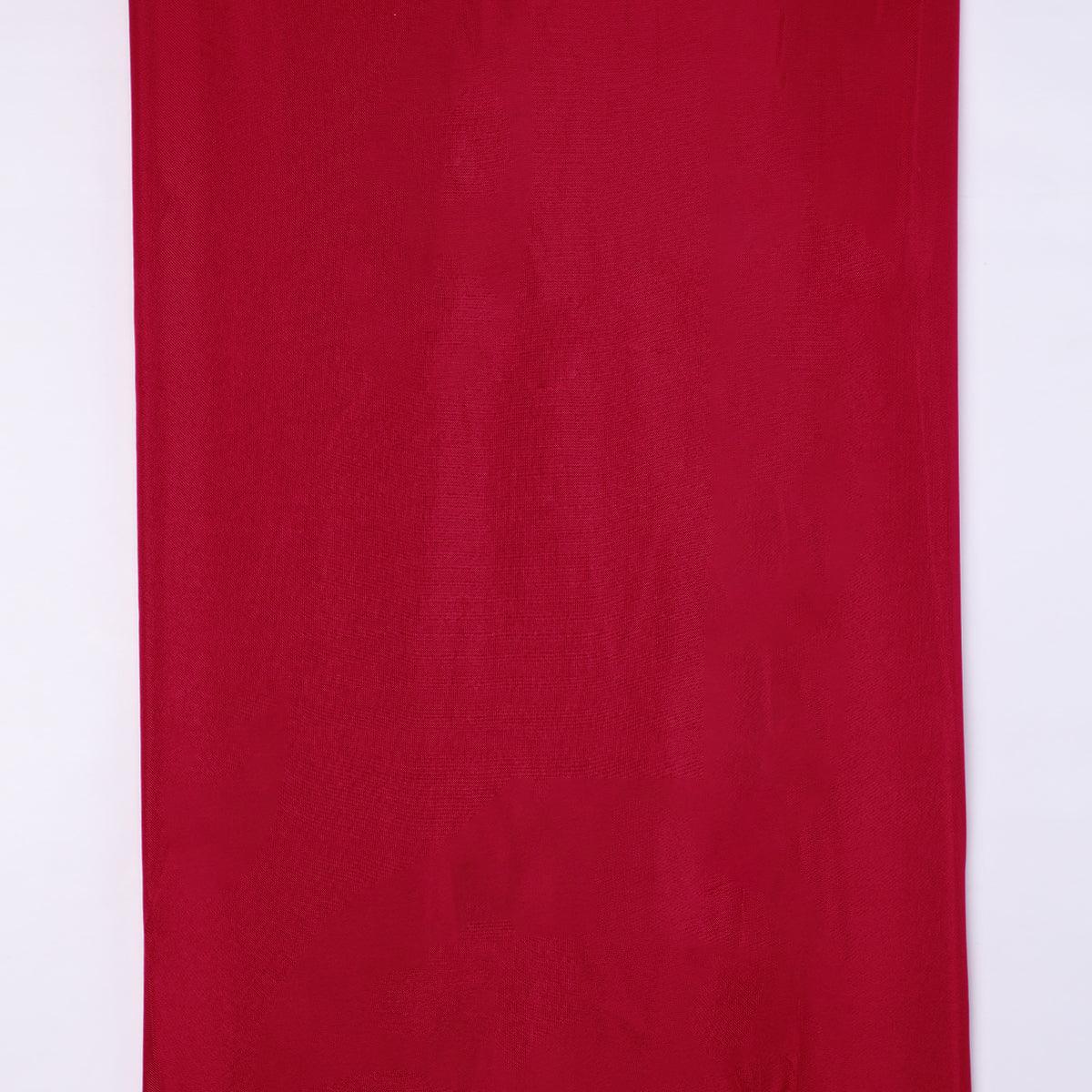 Red Colour Upada Silk Plain Dyed Fabric – plus 0 pl2022 110 red colour upada silk plain dyed fabric 4