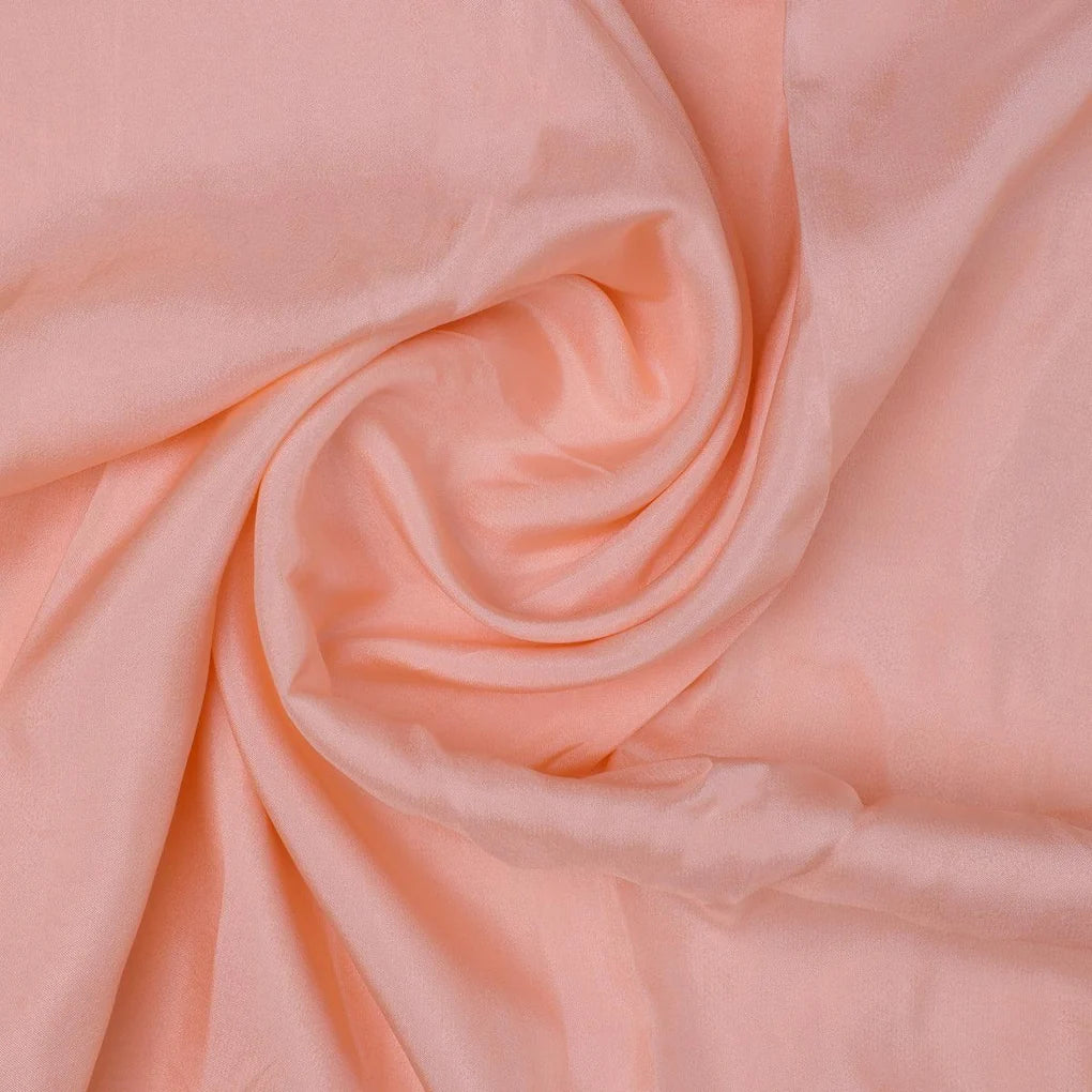 Peach Colour Upada Silk Plain Dyed Fabric – plus 0 pl2023 110 peach colour upada silk plain dyed fabric 1
