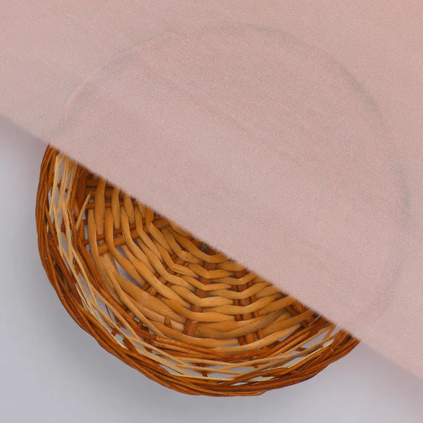 Peach Colour Upada Silk Plain Dyed Fabric – plus 0 pl2023 110 peach colour upada silk plain dyed fabric 2 - alternate view