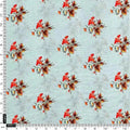 Vintage Flower Repeat Digital Printed Fabric - Pure Muslin – pm 0 ma0156 110 vintage flower repeat digital printed fabric pure muslin 4