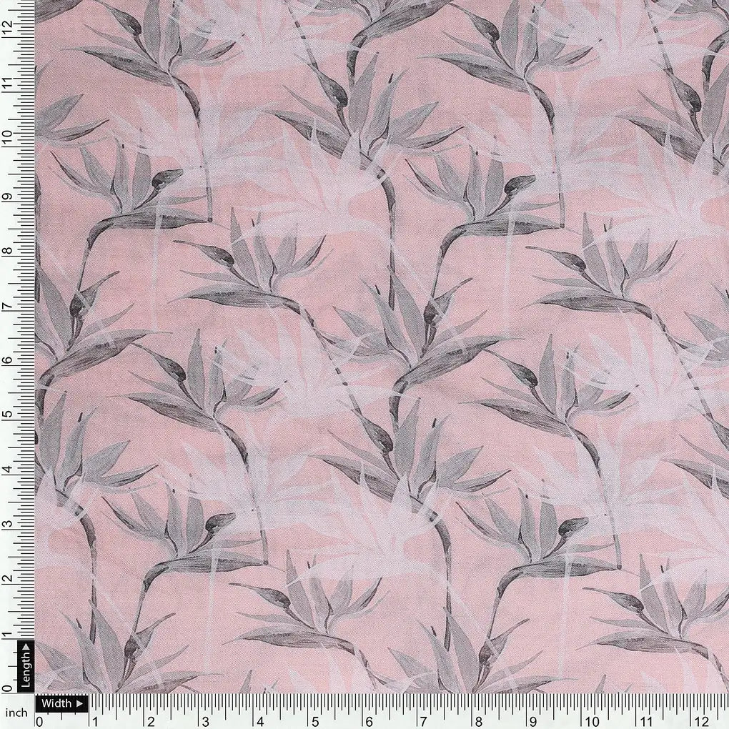 Peachpuff Leaves Pure Muslin Printed Fabric Material – pm 0 ma016633 110 peachpuff leaves pure muslin printed fabric material 4