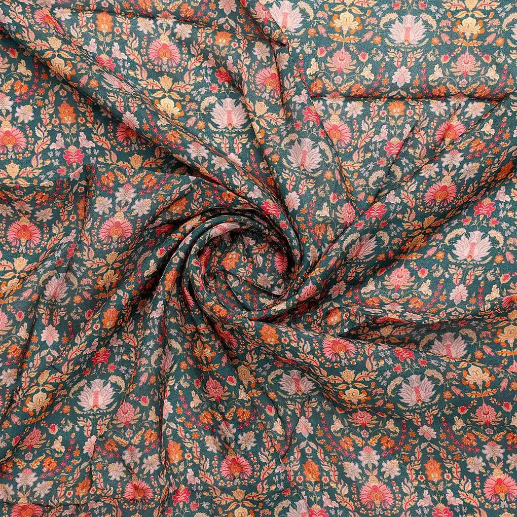 Red Kalamkari Pure Muslin Printed Fabric Material – pm 0 ma017219 110 red kalamkari pure muslin printed fabric material 1