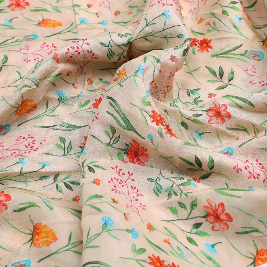 Green Leaves Pure Muslin Printed Fabric Material – pm 0 ma017260 110 green leaves pure muslin printed fabric material 3