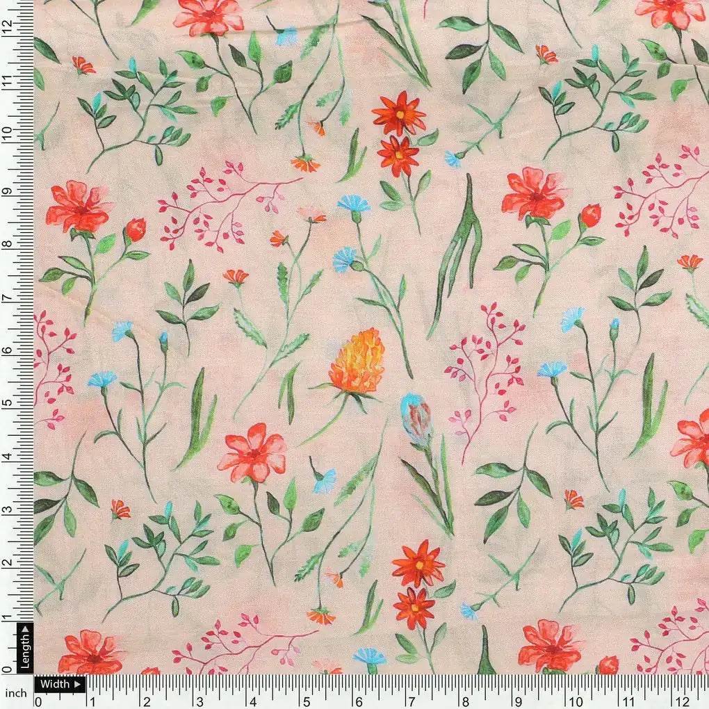 Green Leaves Pure Muslin Printed Fabric Material – pm 0 ma017260 110 green leaves pure muslin printed fabric material 4