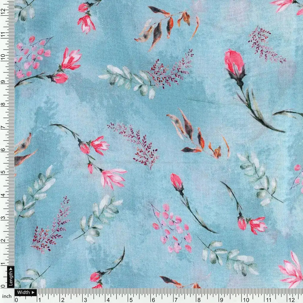 Green Leaves Pure Muslin Printed Fabric Material – pm 0 ma017728 110 green leaves pure muslin printed fabric material 4