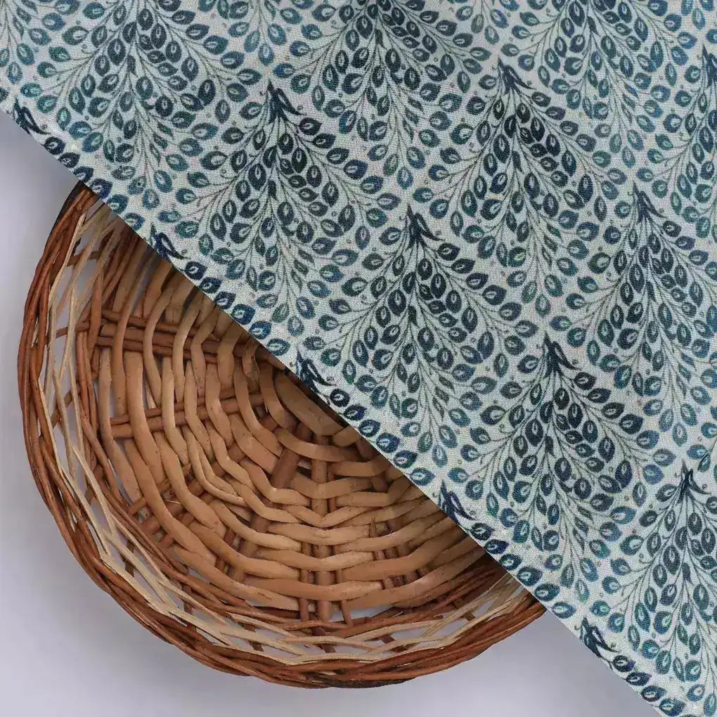 Morpich Block Digital Printed Fabric  - Pure Muslin – pm 0 ma01986 110 morpich block digital printed fabric pure muslin 3