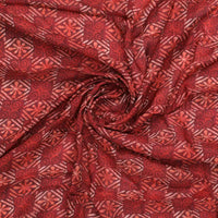 Darkred Abstract Pure Muslin Printed Fabric Material – pm 0 ma021164 110 darkred abstract pure muslin printed fabric material 1