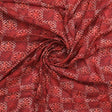 Darkred Abstract Pure Muslin Printed Fabric Material – pm 0 ma021164 110 darkred abstract pure muslin printed fabric material 1