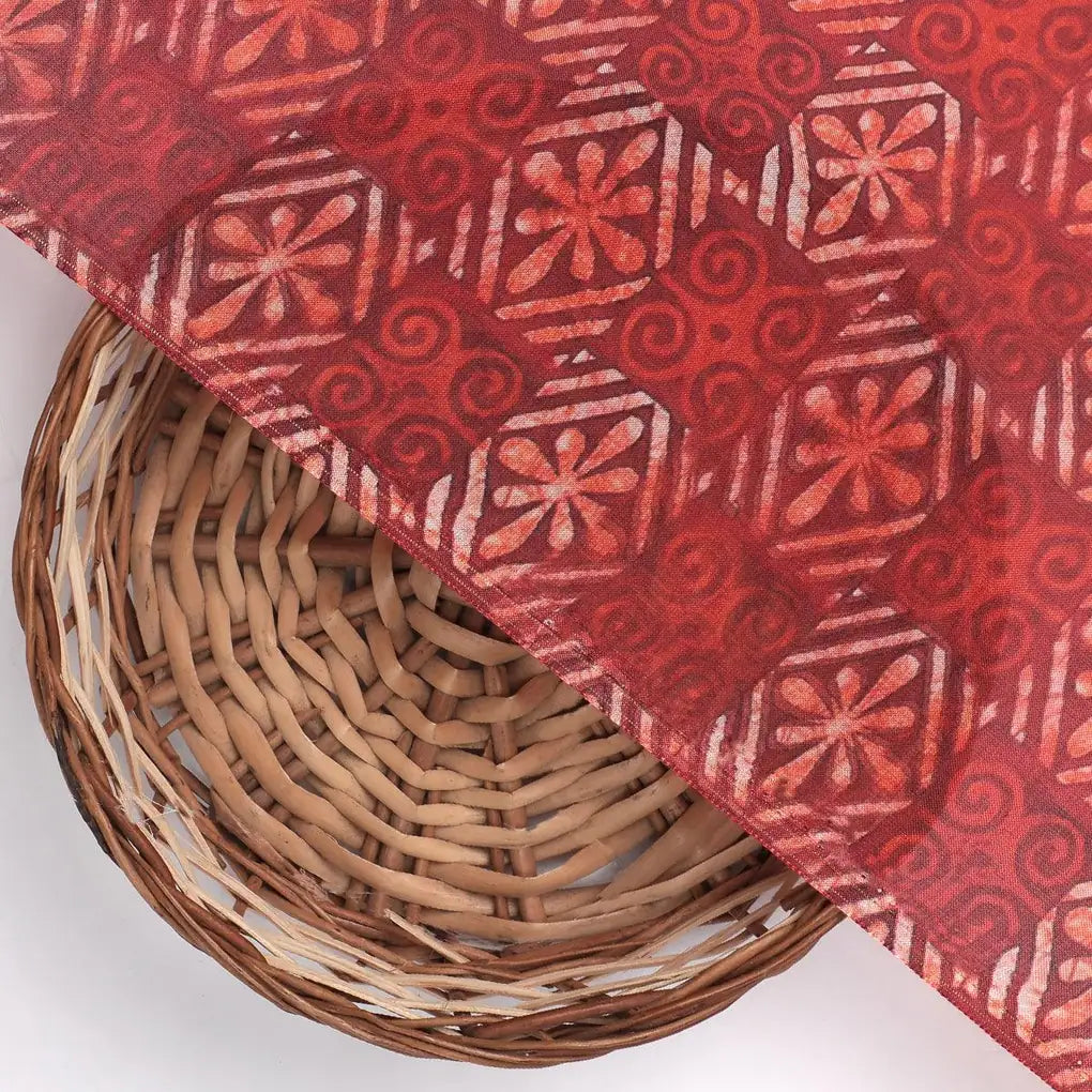 Darkred Abstract Pure Muslin Printed Fabric Material – pm 0 ma021164 110 darkred abstract pure muslin printed fabric material 2