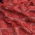Darkred Abstract Pure Muslin Printed Fabric Material – pm 0 ma021164 110 darkred abstract pure muslin printed fabric material 3