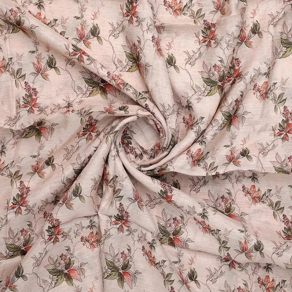 linen Leaves Pure Muslin Printed Fabric Material – pm 0 ma021386 110 linen leaves pure muslin printed fabric material 1