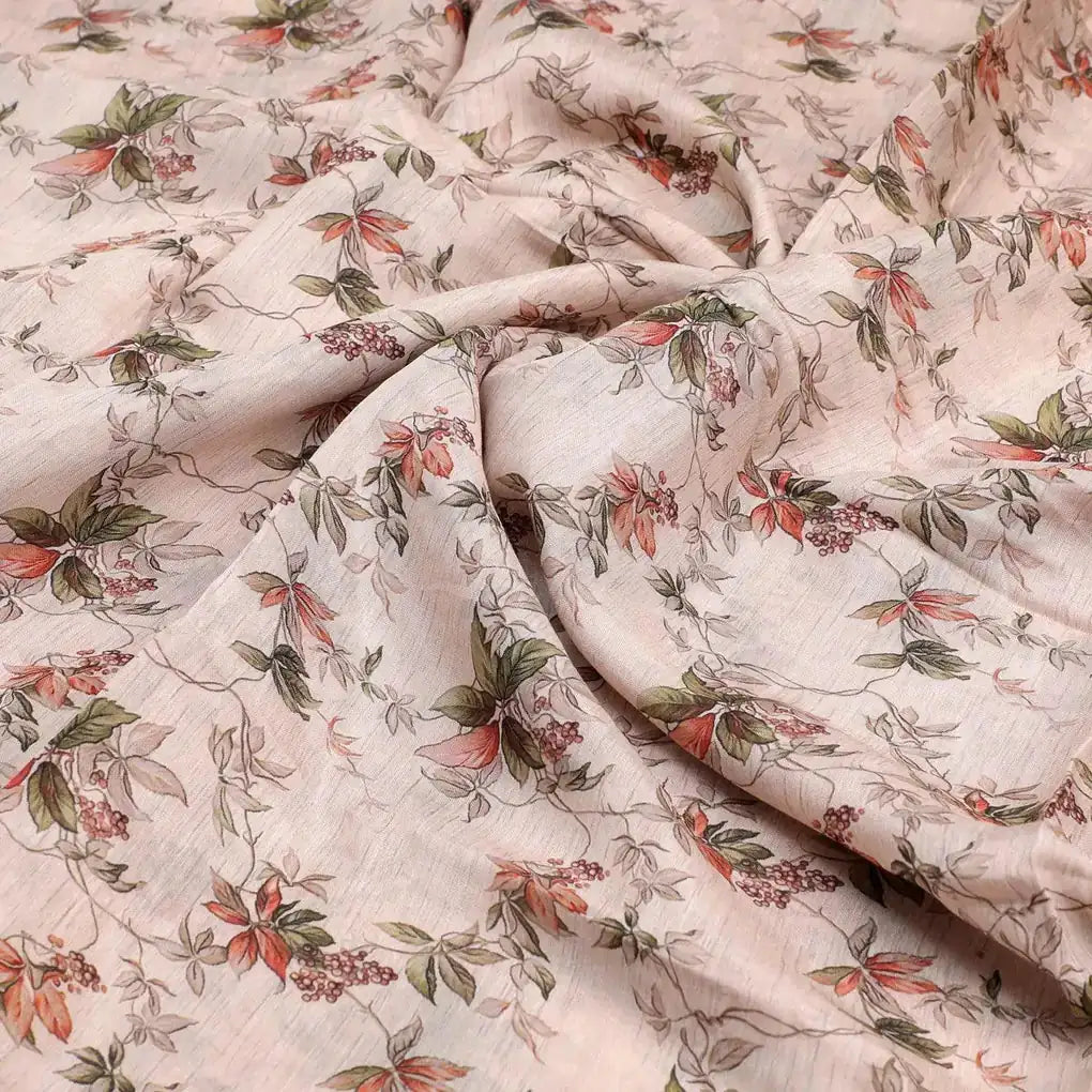 linen Leaves Pure Muslin Printed Fabric Material – pm 0 ma021386 110 linen leaves pure muslin printed fabric material 3