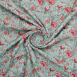 Cyan Jacobean Pure Muslin Printed Fabric Material – pm 0 ma021666 110 cyan jacobean pure muslin printed fabric material 1