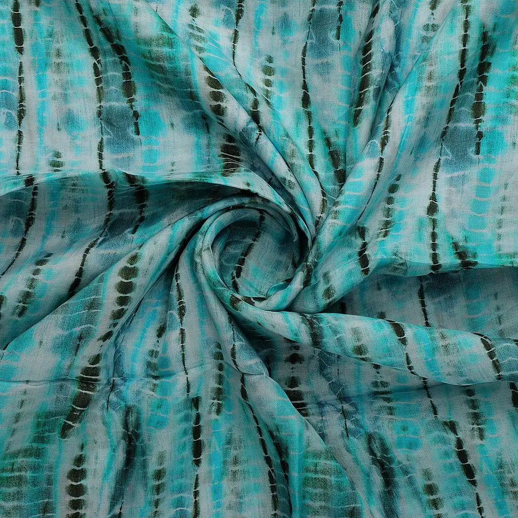 Cyan Decorative Pure Muslin Printed Fabric Material – pm 0 ma021922 110 cyan decorative pure muslin printed fabric material 1