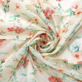 Light green Leaves Pure Muslin Printed Fabric Material – pm 0 ma021970 110 lightgoldenrodyellow leaves pure muslin printed fabric material 1