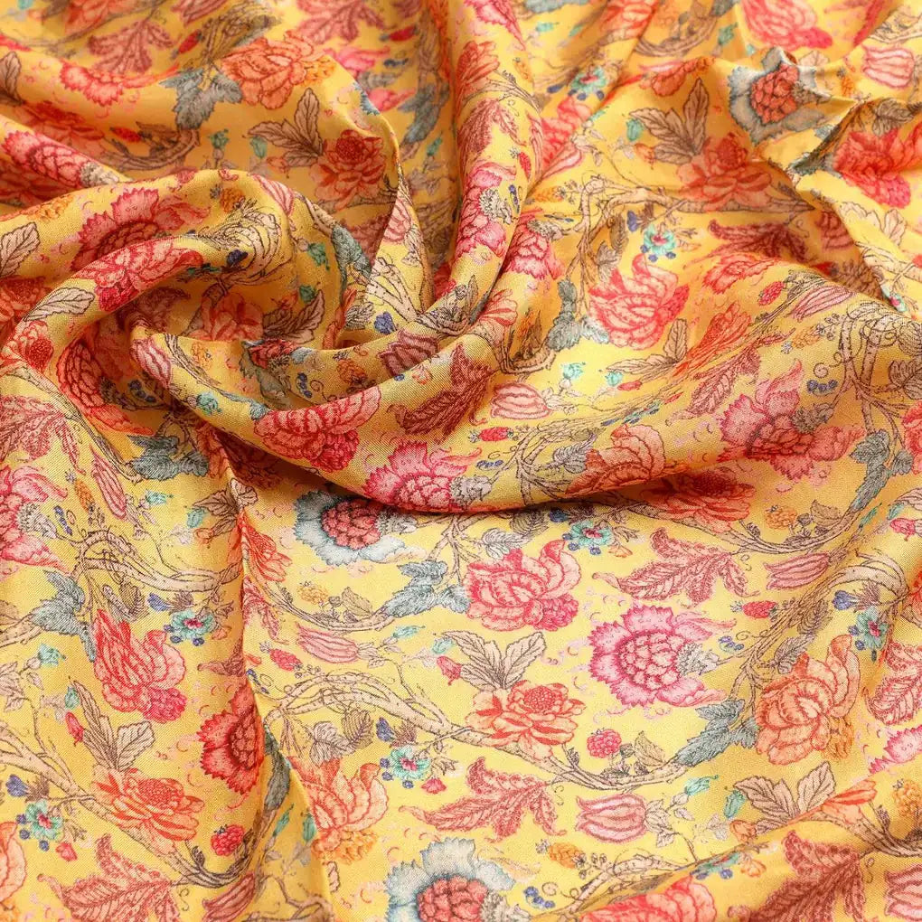 Darkolivegreen Jacobean Pure Muslin Printed Fabric Material – pm 0 ma021993p1 110 darkolivegreen jacobean pure muslin printed fabric material 3