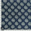 Stylized Mepal Leaf Motif Digital Printed Fabric - Pure Muslin – pm 0 ma02999 110 stylized mepal leaf motif digital printed fabric pure muslin 4