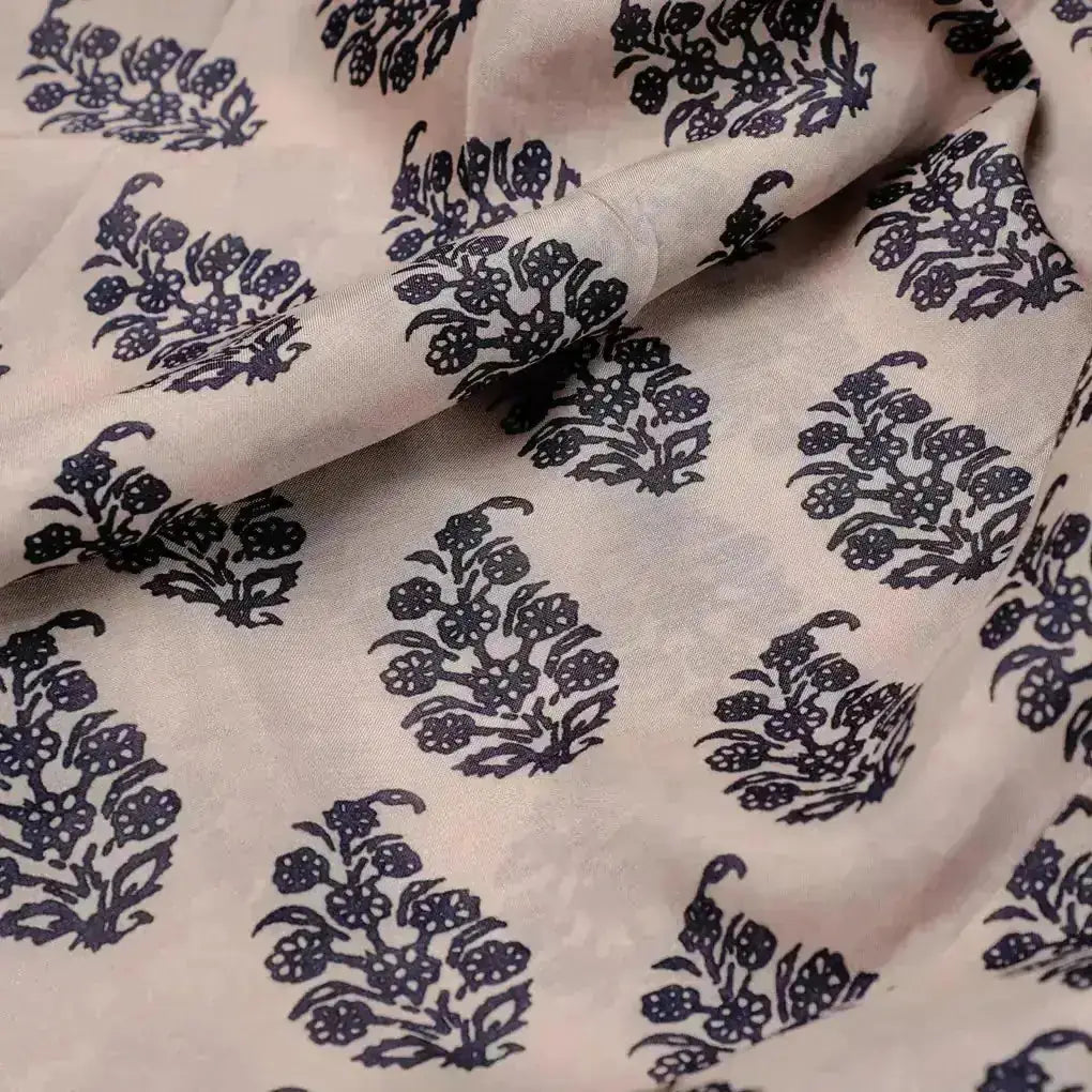 Block Print Motif Digital Printed Fabric - Pure Muslin – pm 0 ma03105p4 110 block print motif digital printed fabric pure muslin 3