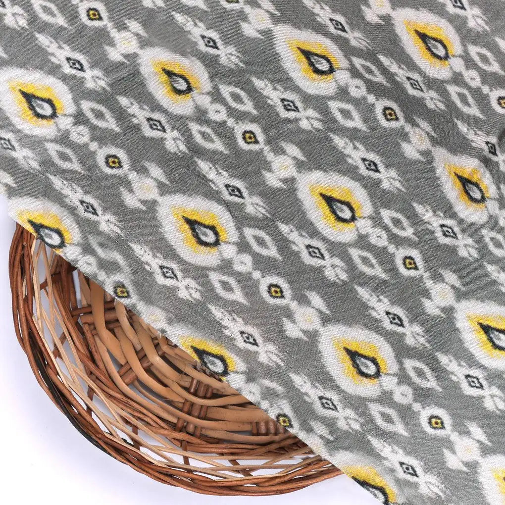 Retro Drop Effects Seamless Digital Printed Fabric - Pure Muslin – pm 0 ma0422 110 retro drop effects seamless digital printed fabric pure muslin 2