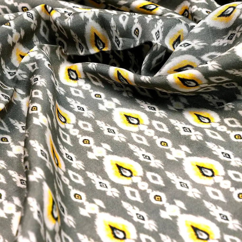 Retro Drop Effects Seamless Digital Printed Fabric - Pure Muslin – pm 0 ma0422 110 retro drop effects seamless digital printed fabric pure muslin 3