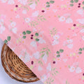Disty Print On Peach Digital Printed Fabric - Pure Muslin – pm 0 ma04390 110 disty print on peach digital printed fabric pure muslin 2