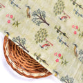 Pista Chinoiserie With Birds Digital Printed Fabric - Pure Muslin – pm 0 ma04430 110 pista chinoiserie with birds digital printed fabric pure muslin 2