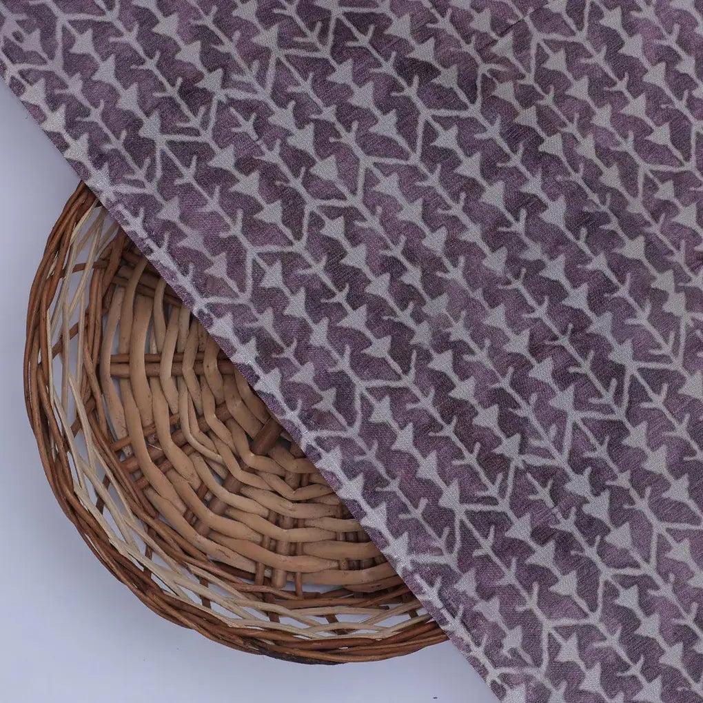 Seamless Link Abstract With Old Lavender Digital Printed Fabric - Pure Muslin – pm 0 ma0513 110 seamless link abstract with old lavender digital printed fabric pure muslin 2