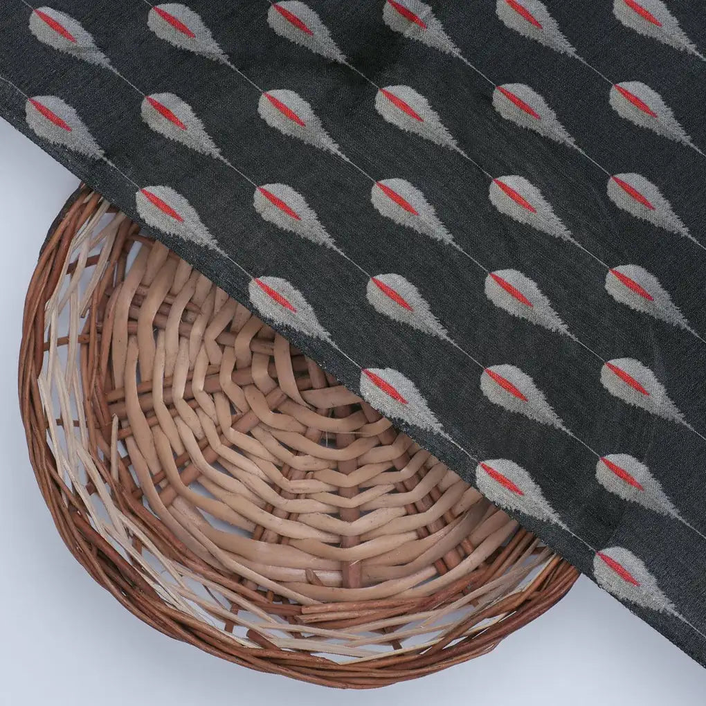 Feather Stripes Digital Printed Fabric - Pure Muslin – pm 0 ma05232 110 feather stripes digital printed fabric pure muslin 2