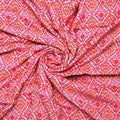 Hand Painted Argyle Pattern Digital Printed Fabric - Pure Muslin – pm 0 ma0708 110 hand painted argyle pattern digital printed fabric pure muslin 1