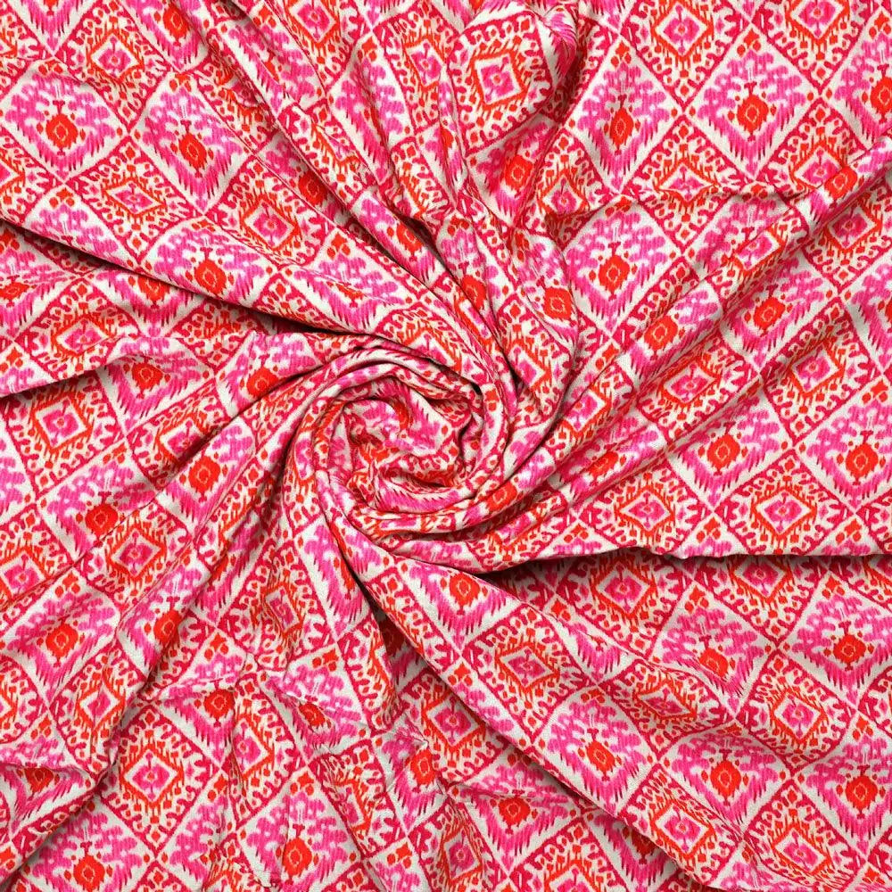 Hand Painted Argyle Pattern Digital Printed Fabric - Pure Muslin – pm 0 ma0708 110 hand painted argyle pattern digital printed fabric pure muslin 1